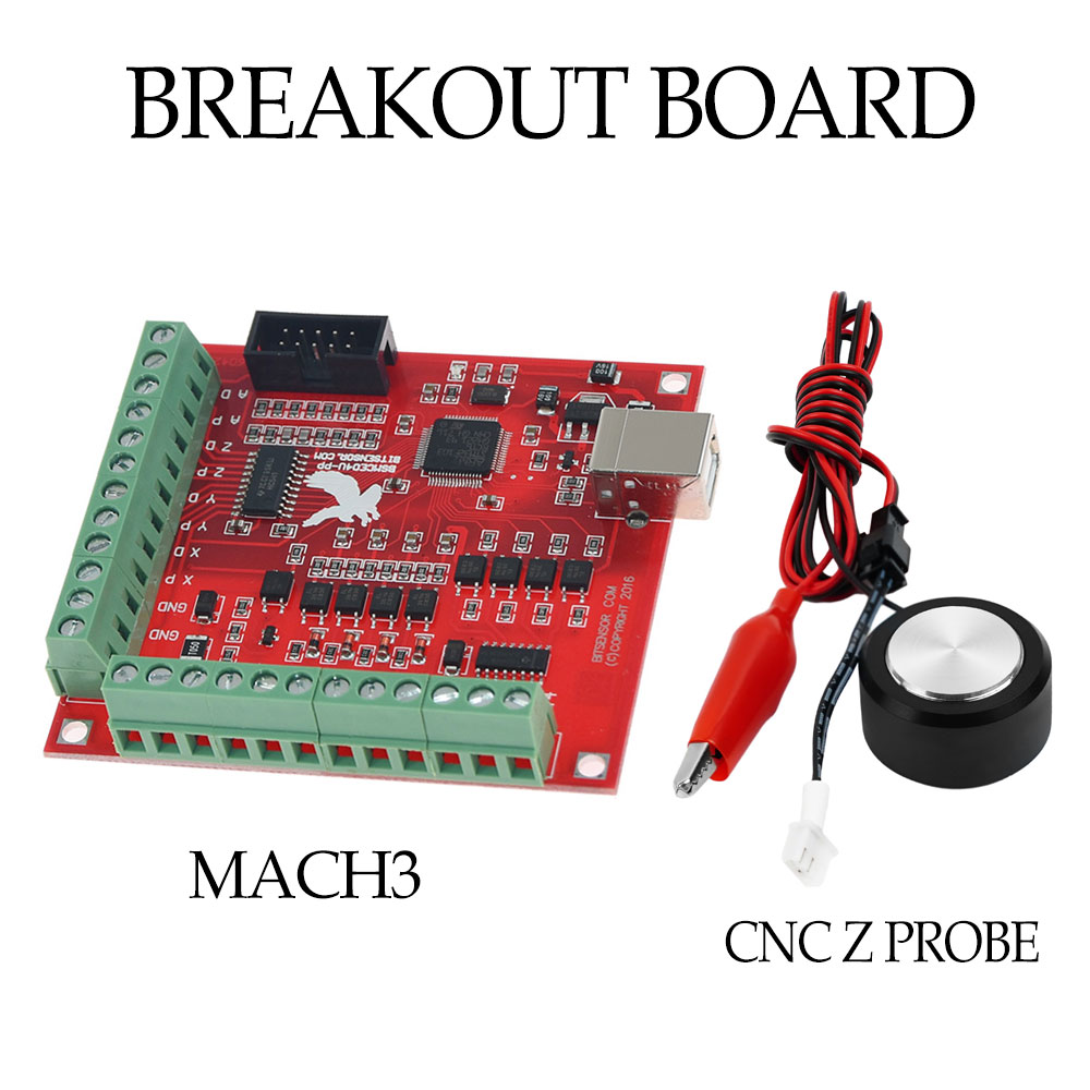 Mach3 Usb Cnc Controller 4 Axis 100Khz - Usongshine CNC Z-ось сенсорный зонд USB