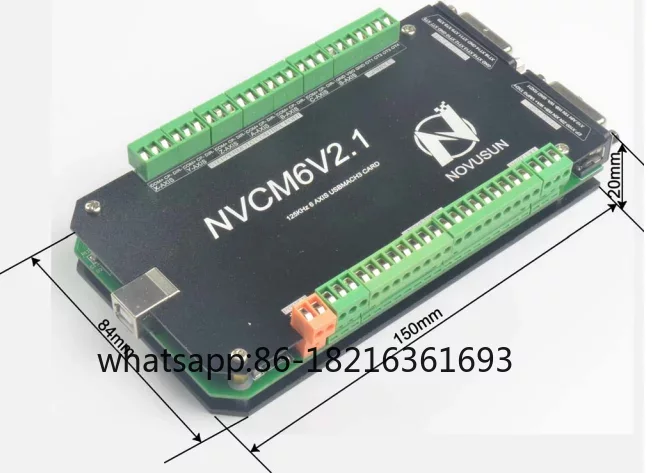 5 Axis Cnc Breakout Board Interface Mach3 - Контроллер ЧПУ V2.1 3/4/5/6-осевой MACH3-Breakout с