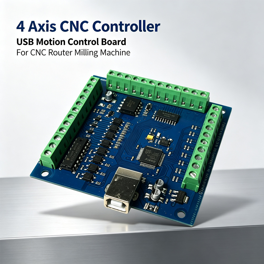 Mach3 Usb Cnc Controller 4 Axis 100Khz - Карта управления движением CNC MACH3, 4-осевая,