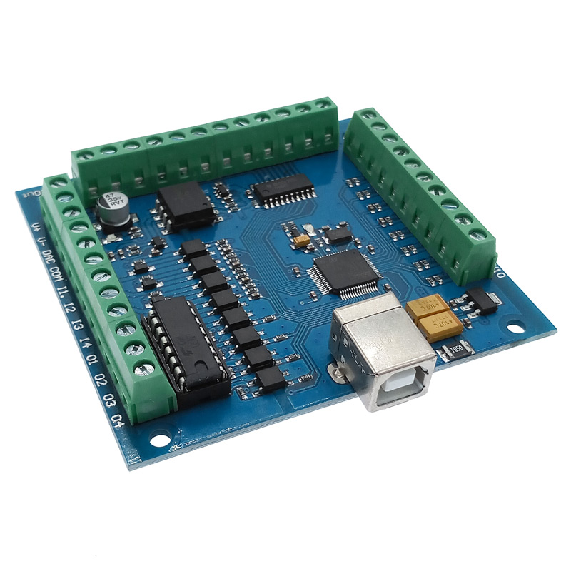 Mach3 Usb Cnc Controller 4 Axis 100Khz - Плата управления ЧПУ USB MACH3 для