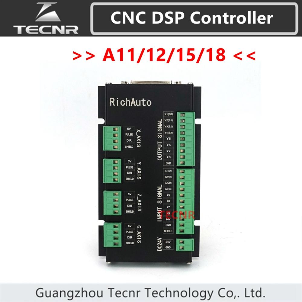 Richauto A11 Dsp Controller 3 Axis - Подлинная плата RichAuto DSP A11, A12,