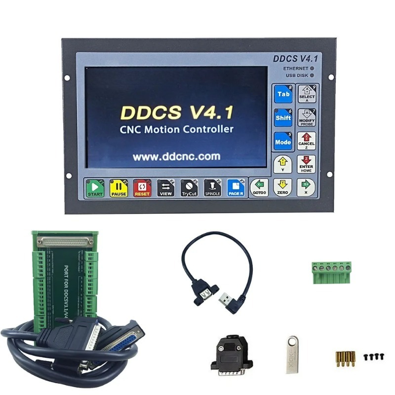 Ddcs V4.1 4 Axis Cnc Offline Controller - Автономный контроллер движения DDCS V4.1, поддержка
