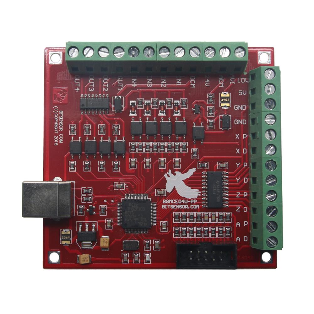 Mach3 Usb Cnc Controller 4 Axis 100Khz - Плата расширения USB MACH3 для ЧПУ,