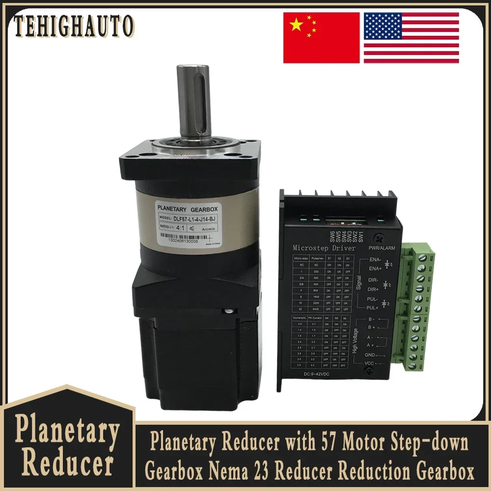 Планетарный редуктор 57 Двигат – обзор и цена Nema 23 Closed Loop Stepper Motor Driver Kit