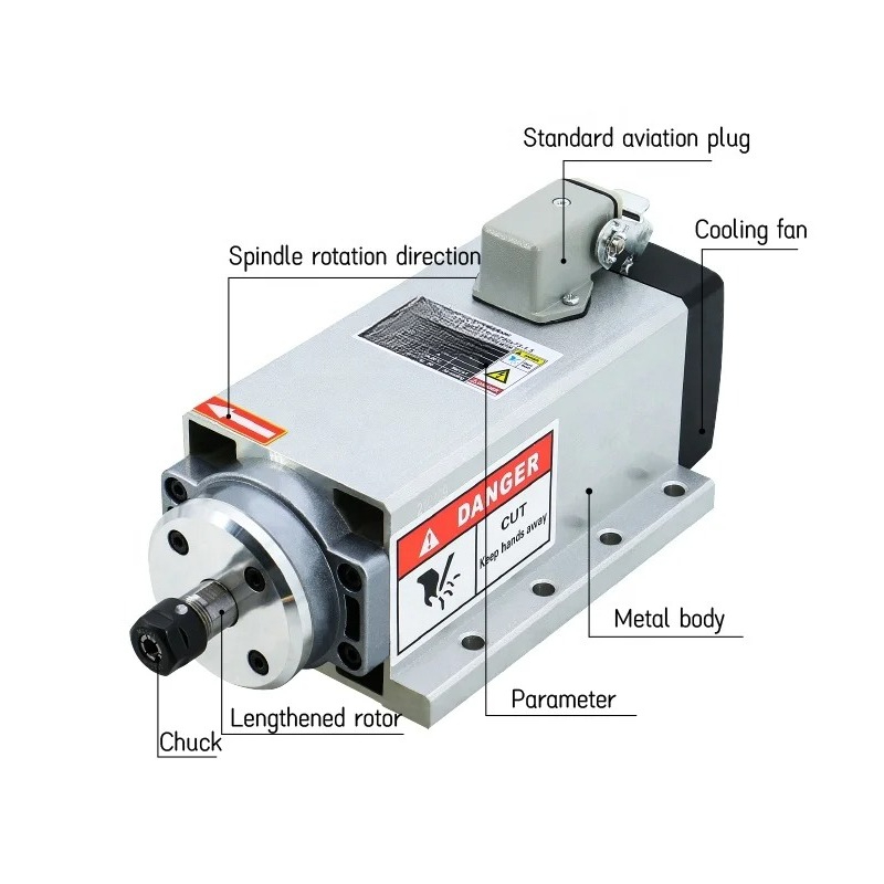 Шпиндель для фрезерного станка – обзор и цена Er20 Collet Chuck Spindle Motor 220V