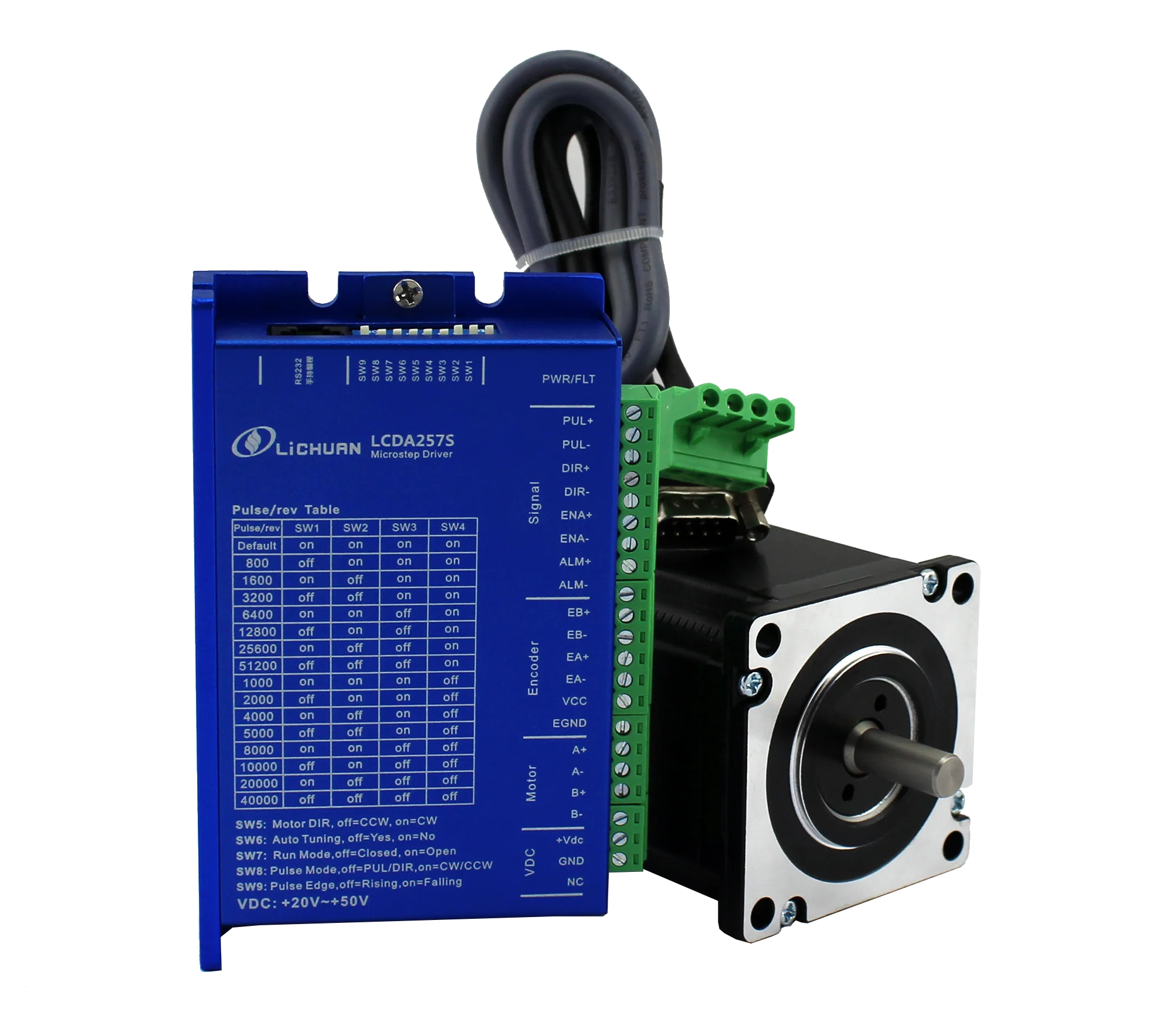 2026 2-фазный шаговый двигател – обзор и цена Nema 23 Closed Loop Stepper Motor Driver Kit