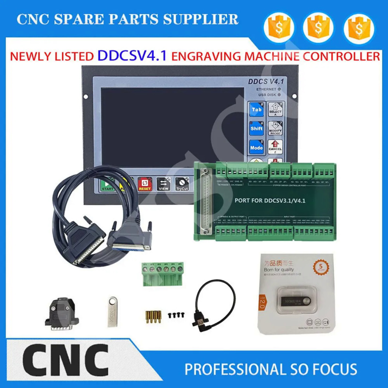 Новейшее обновление DDCSV3.1 D – обзор и цена Ddcs V4.1 4 Axis Cnc Offline Controller