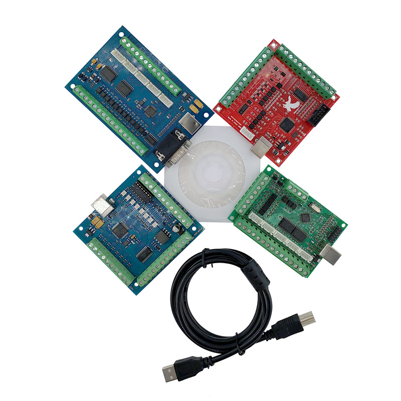 1 шт. Интерфейсная плата-драйв – обзор и цена 5 Axis Cnc Breakout Board Interface Mach3