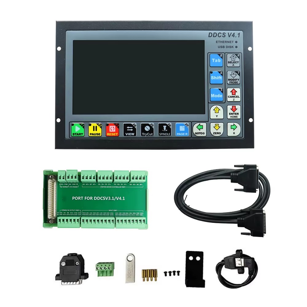 DDCS-V4.1 4-осевой автономный  – обзор и цена Ddcs V4.1 4 Axis Cnc Offline Controller