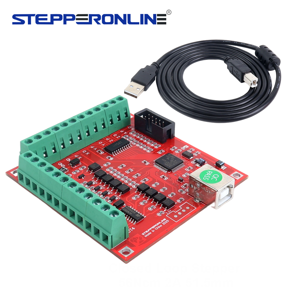4-осевой USB-контроллер коммут – обзор и цена Mach3 Usb Cnc Controller 4 Axis 100Khz