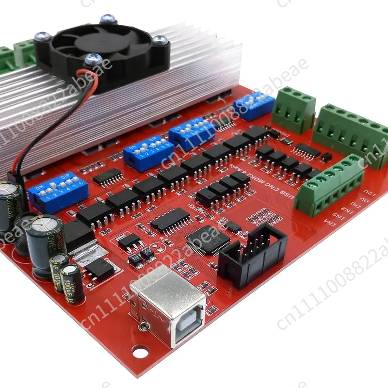 Плата-интерфейс MACH3 USB 4-ос – обзор и цена Mach3 Usb Cnc Controller 4 Axis 100Khz